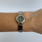 Rare Vintage Guess Silver Round Watch