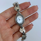 Rare Vintage Silver Round Face Brighton Watch
