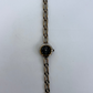 Rare Vintage Carriage Silver Round Black Dial Watch