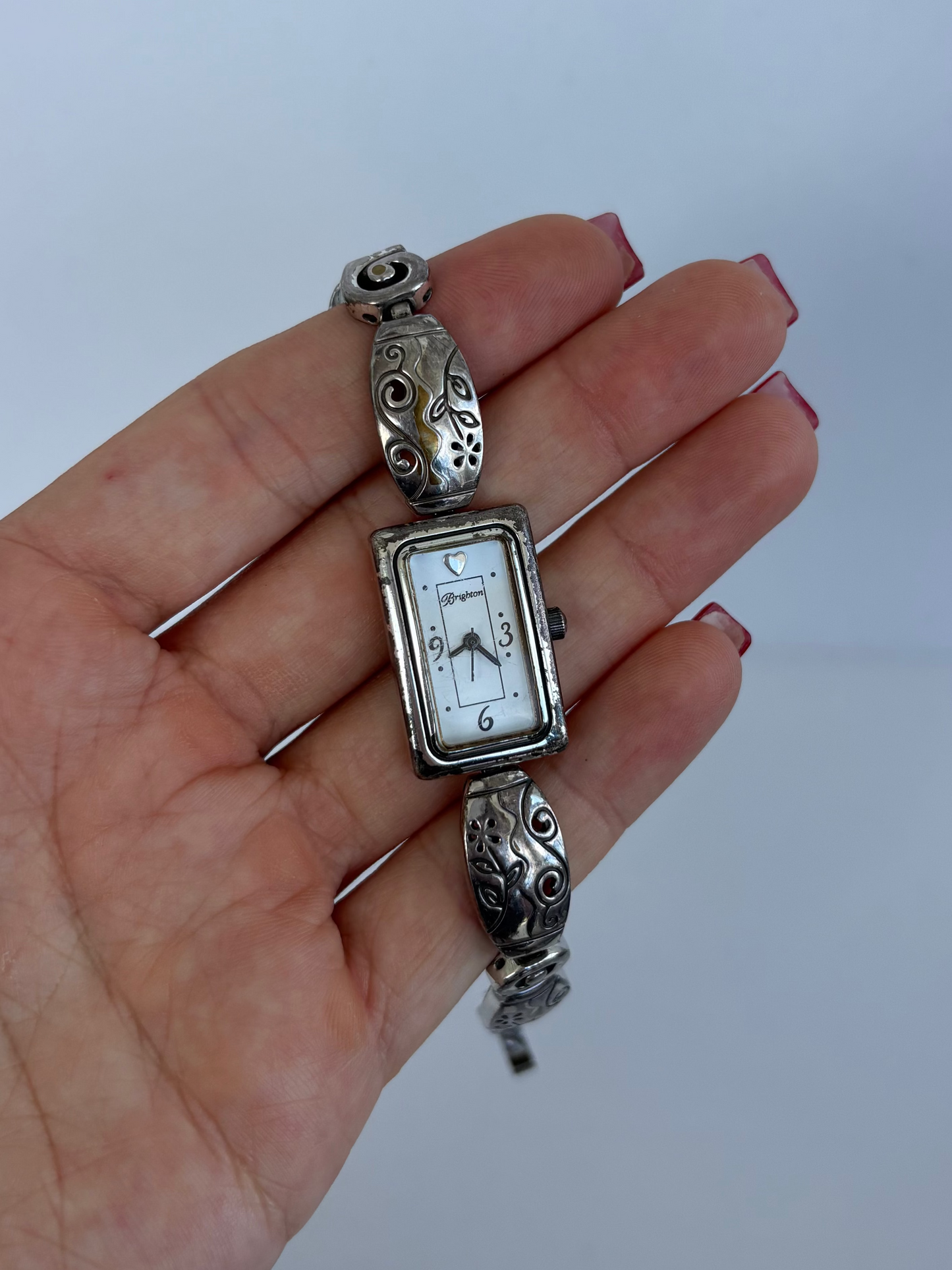 Rare Vintage Brighton Silver Watch