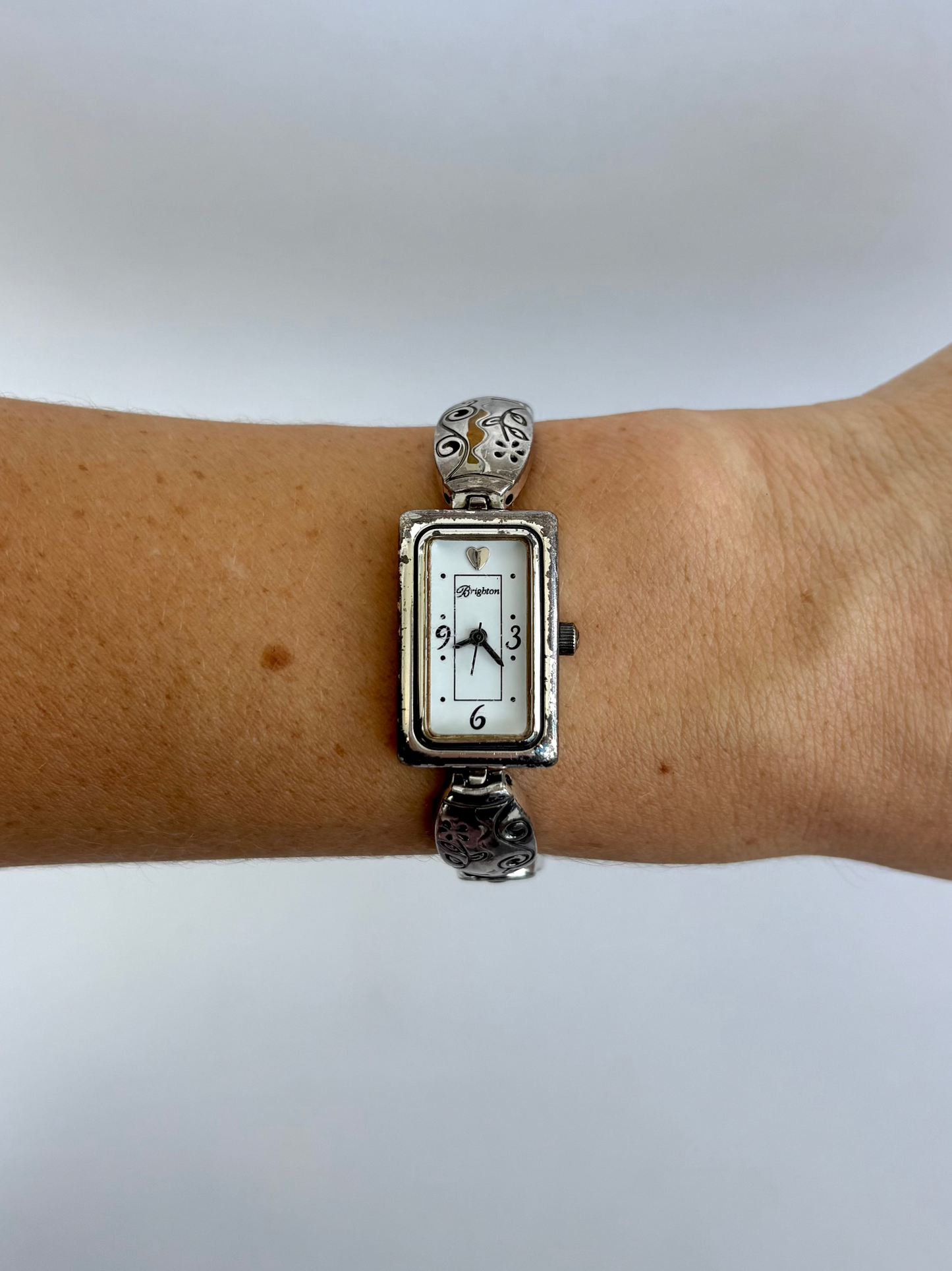 Rare Vintage Brighton Silver Watch