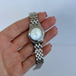 Rare Vintage Classic Round Dial Silver Womens Watch