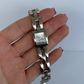 Rare Vintage Grey Dial Silver Watch