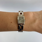 Rare Vintage Grey Dial Silver Watch