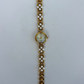 Vintage Inspired Pearl Detail Gold Womens Watch