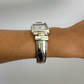 Rare Vintage Y2k Silver Cusp Womens Watch