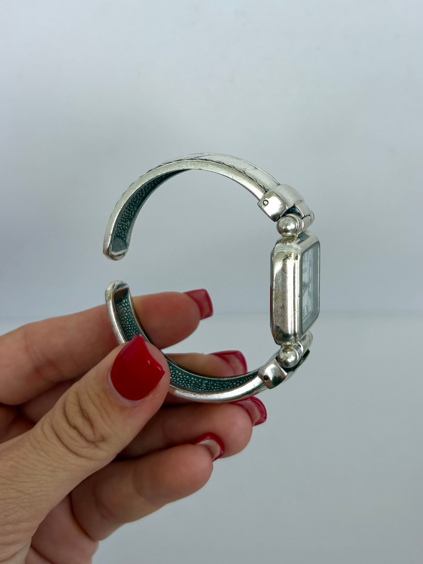 Rare Vintage Y2k Silver Cusp Womens Watch