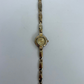 Rare Vintage Silver and Gold Shell Womens Watch