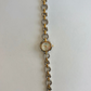 Rare Vintage Loop Detail Gold & Silver Two Toned Dainty Womens Watch