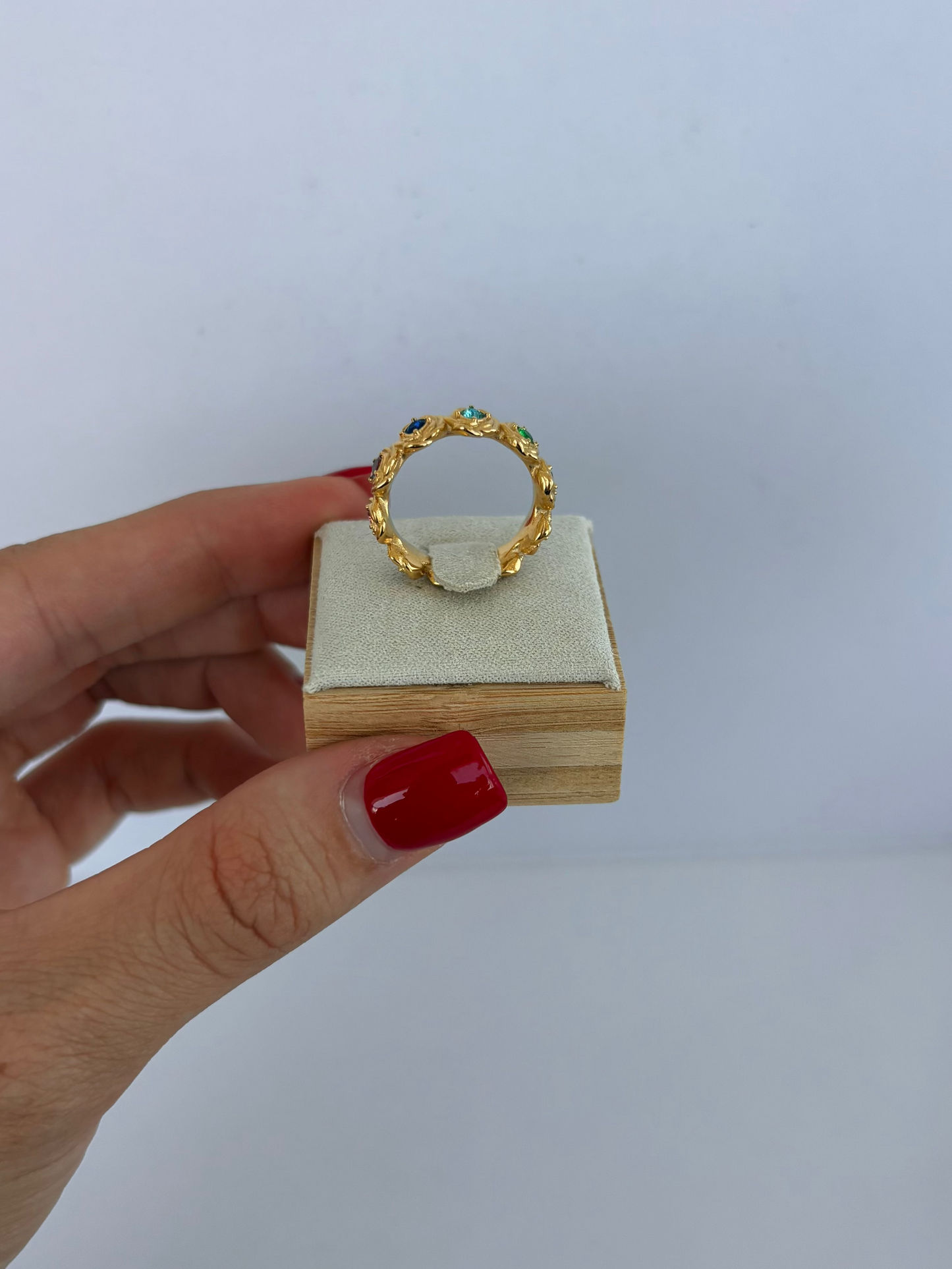 Garden Heirloom Ring 18k Gold