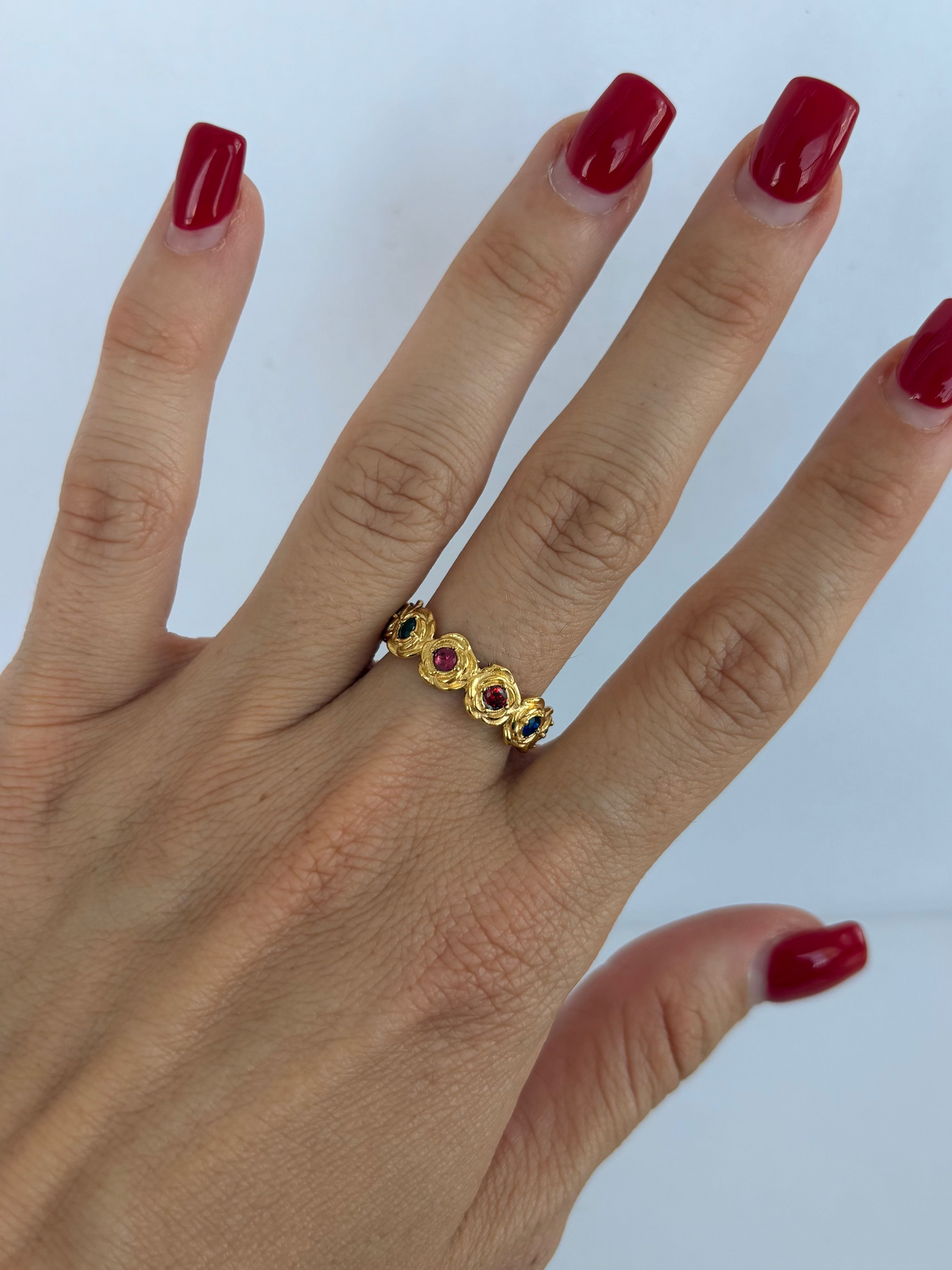 Garden Heirloom Ring 18k Gold