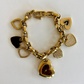 Rare Vintage Gold Toned Bracelet Womens Watch