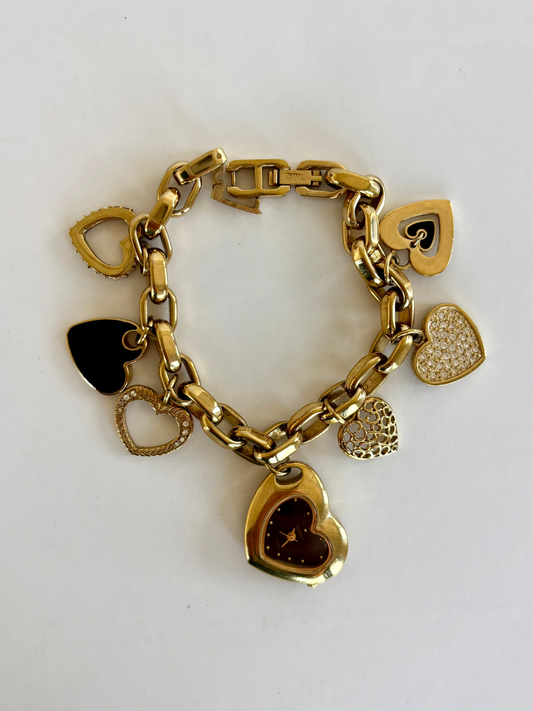 Rare Vintage Gold Toned Bracelet Womens Watch