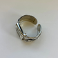 Rare Vintage Black and Silver Zebra Womens Watch