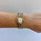 Rare Vintage Statement Gold & Silver Two Toned Womens Watch