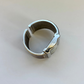 Rare Vintage Chunky Gold & Silver Two Toned Womens Watch