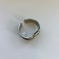Rare Vintage Chunky Silver Womens Watch