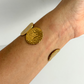 Sun Burst 18k Gold Cuff