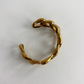 Chunky Chain 18k Gold Cuff