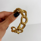 Chunky Chain 18k Gold Cuff