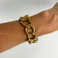 Chunky Chain 18k Gold Cuff