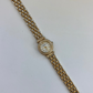 Rare Vintage Circle White Dial Womens Watch