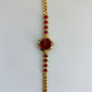 Rare Vintage Red Dial Womens Watch