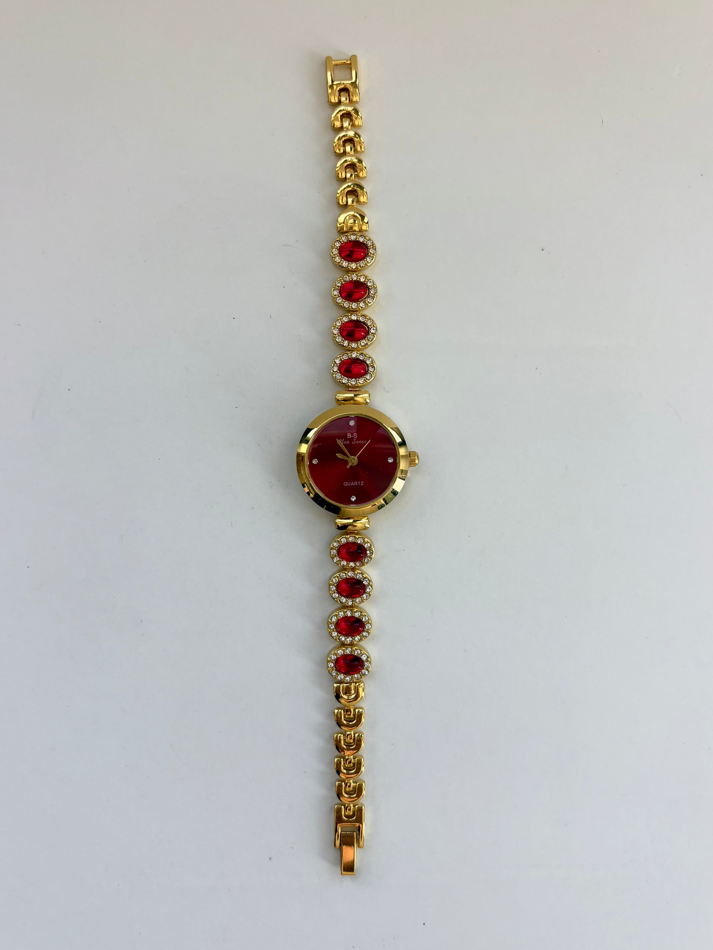 Rare Vintage Red Dial Womens Watch