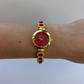Rare Vintage Red Dial Womens Watch