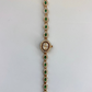 Vintage Inspired Dainty Green Detail Womens Watch