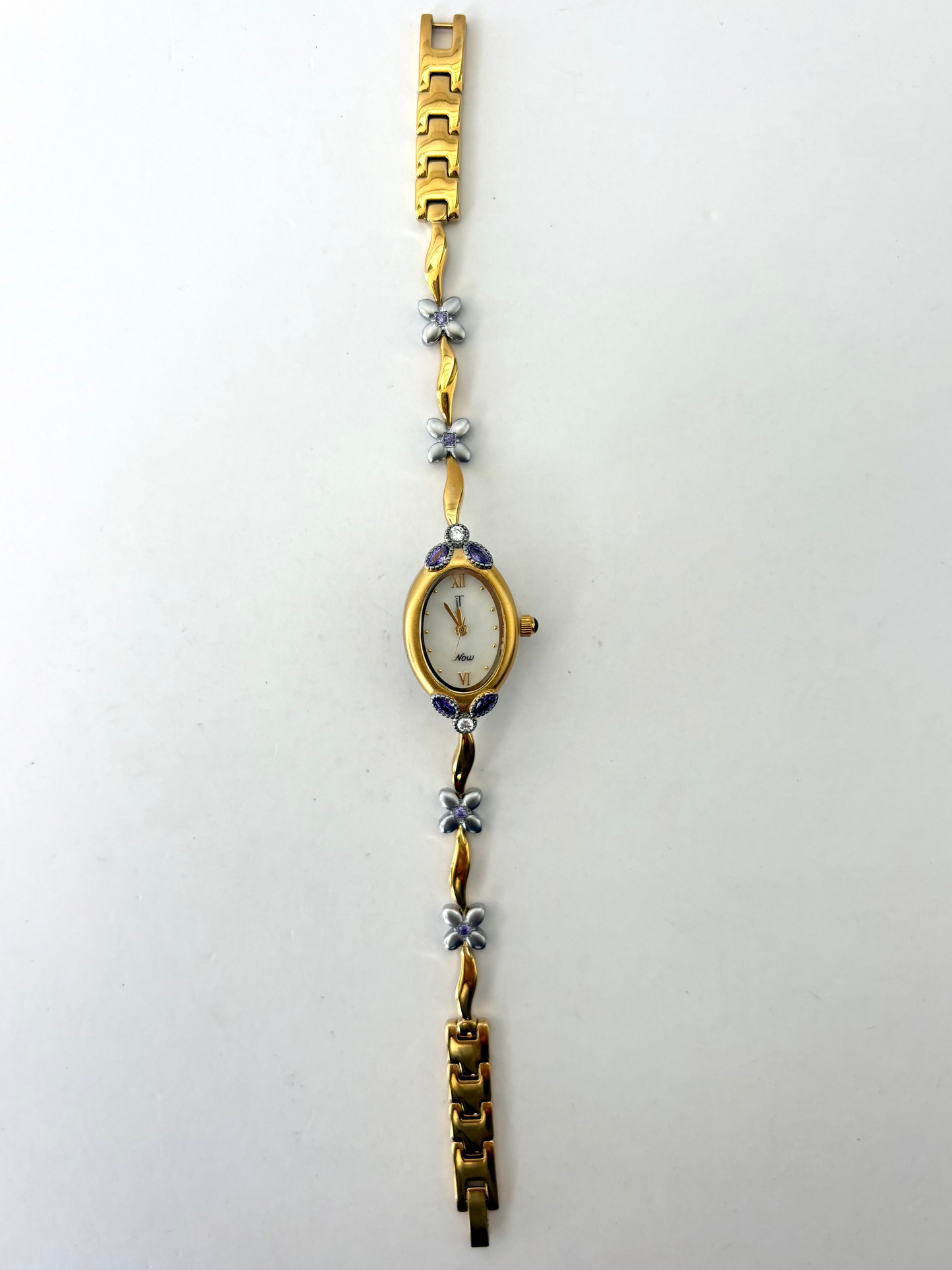 The Jo Lavender Flower Dainty Womens Watch