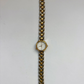 Rare Vintage Circle Face Silver & Gold Two Toned Womens Watch