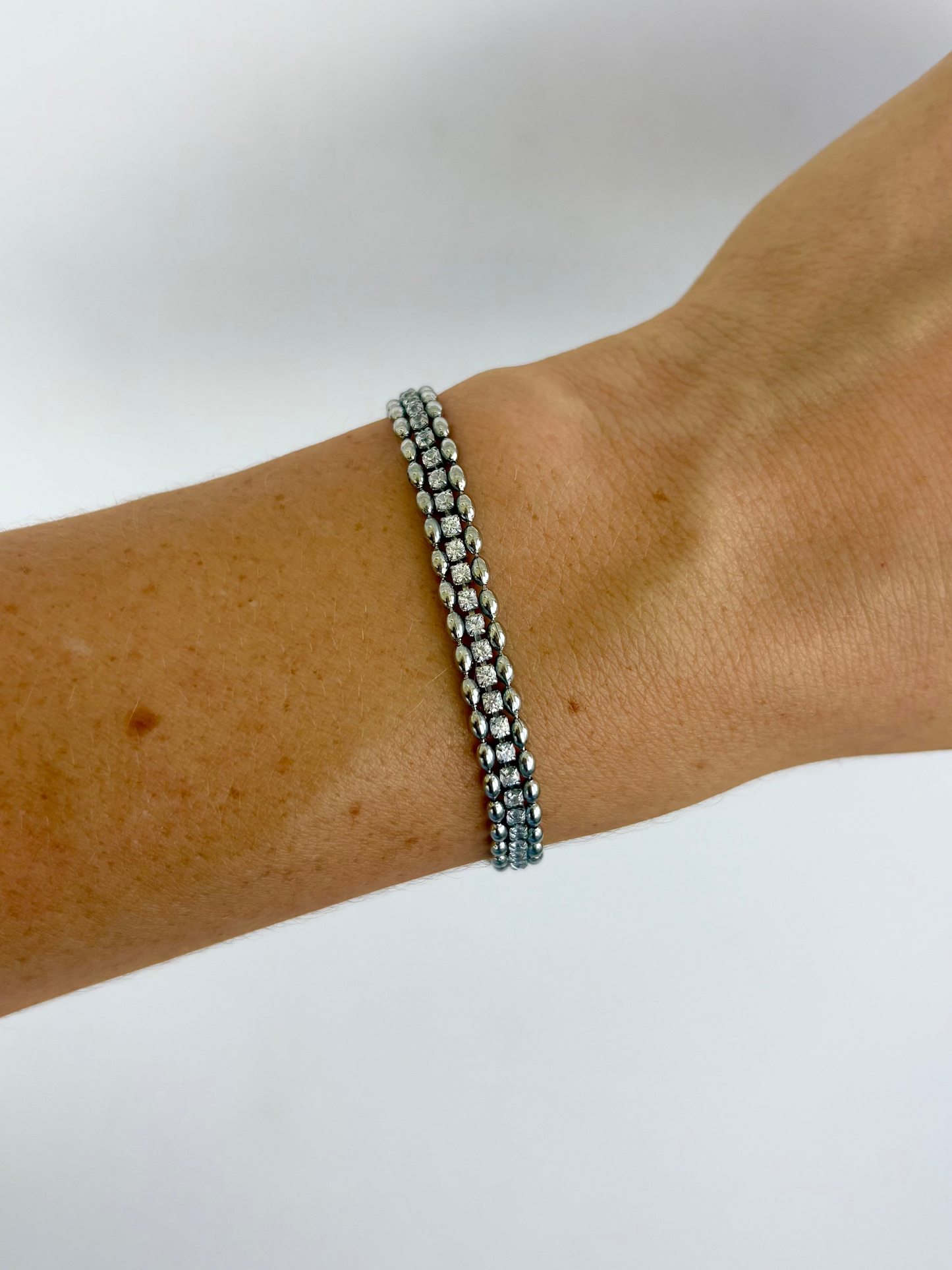 Petal Tennis Bracelet