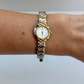 Rare Vintage Seko Gold & Silver Two Toned Womens Watch