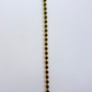 Bezel Set Emerald Green Bracelet
