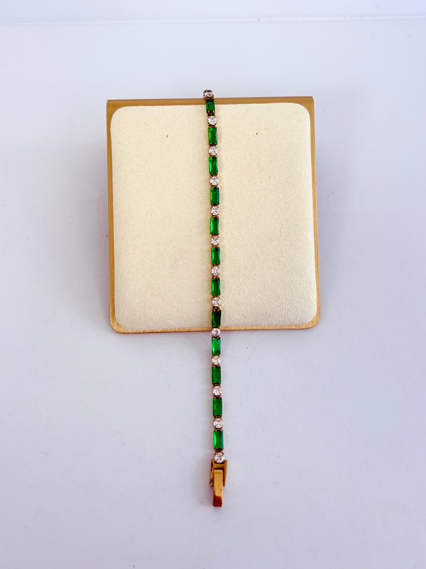 Emerald Tennis Bracelet