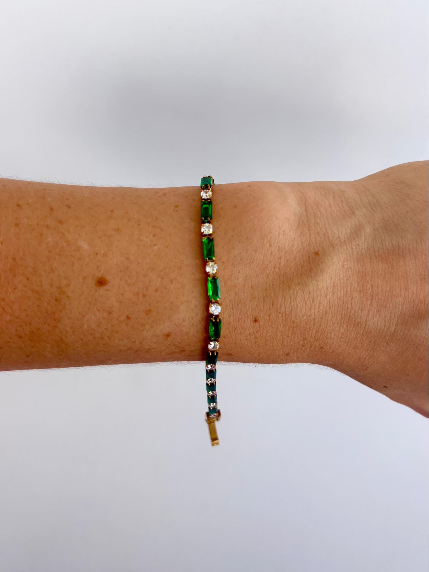 Emerald Tennis Bracelet