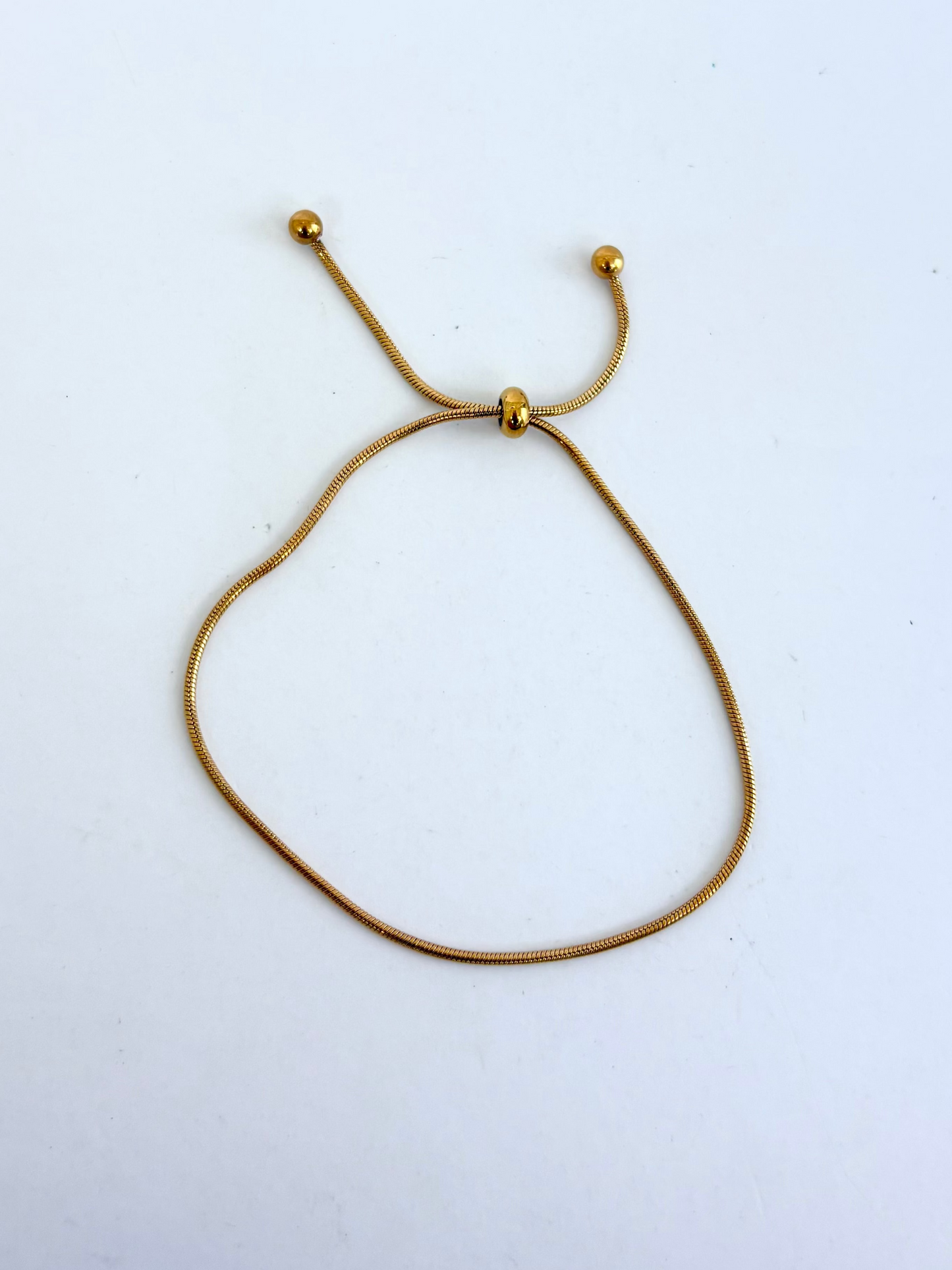 Delicate Gold Snake Bracelet