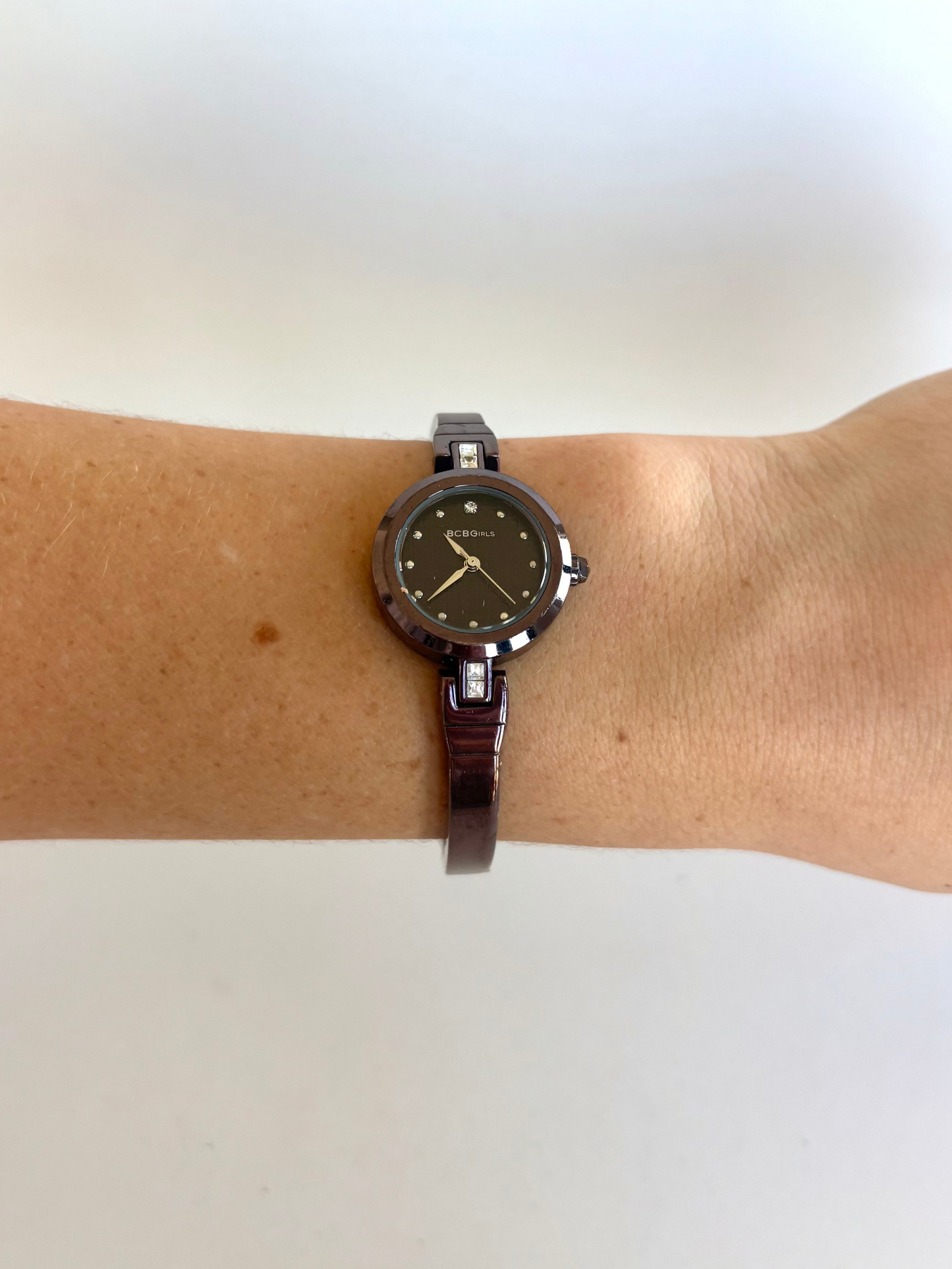 Rare Vintage Rich Brown Detail Womens Watch