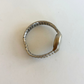 Rare Vintage Two Toned Silver & Gold Womens Watch Stretchy Band
