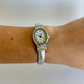 Rare Vintage Silver Detail Womens Watch Cusp