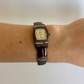 Rare Vintage Rich Brown Womens Watch Cusp