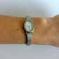 Rare Vintage Small Face Silver Womens Watch