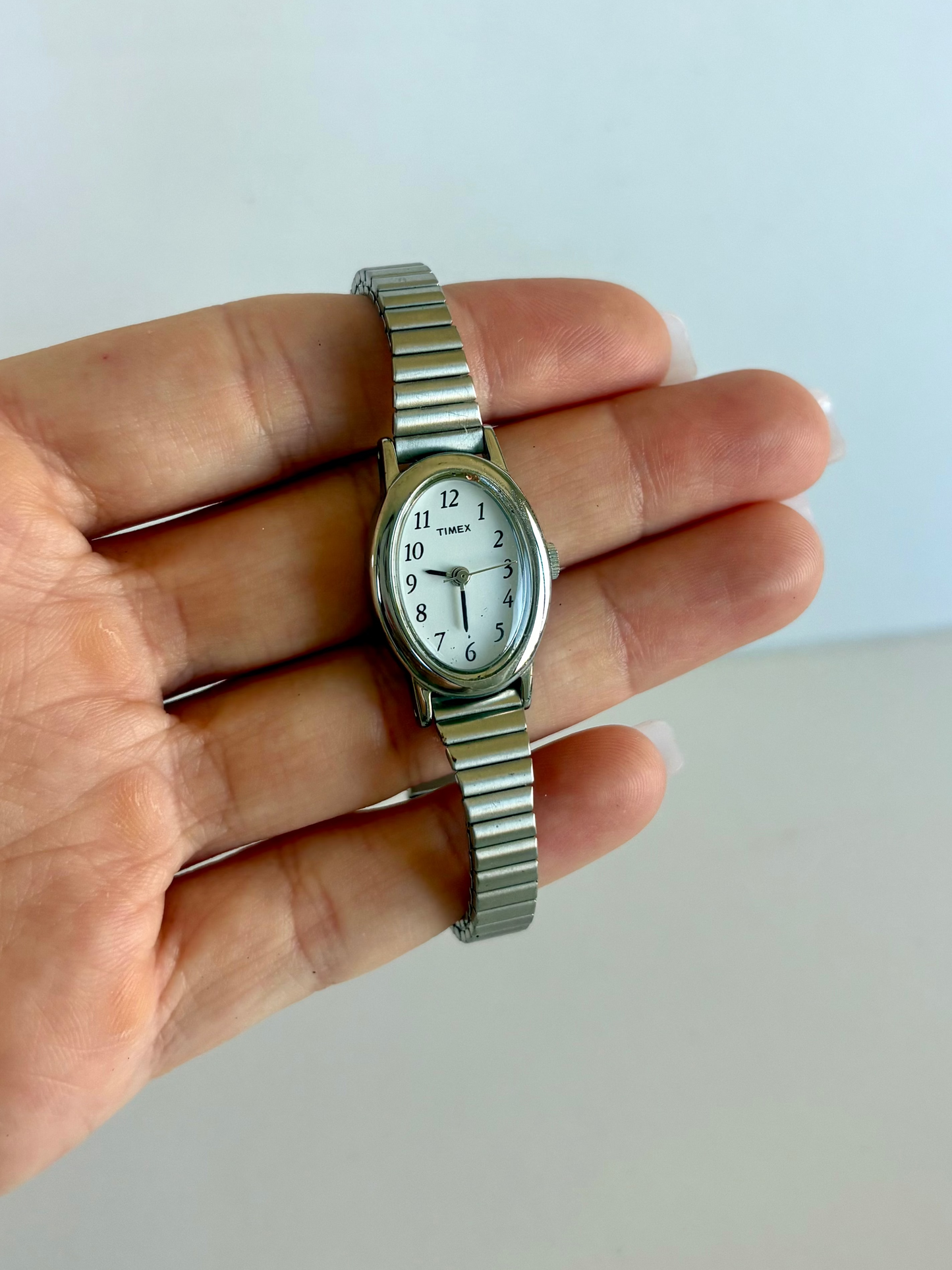 Rare Vintage Small Face Silver Womens Watch