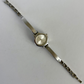 Rare Vintage Circle Dial Dainty Silver Watch