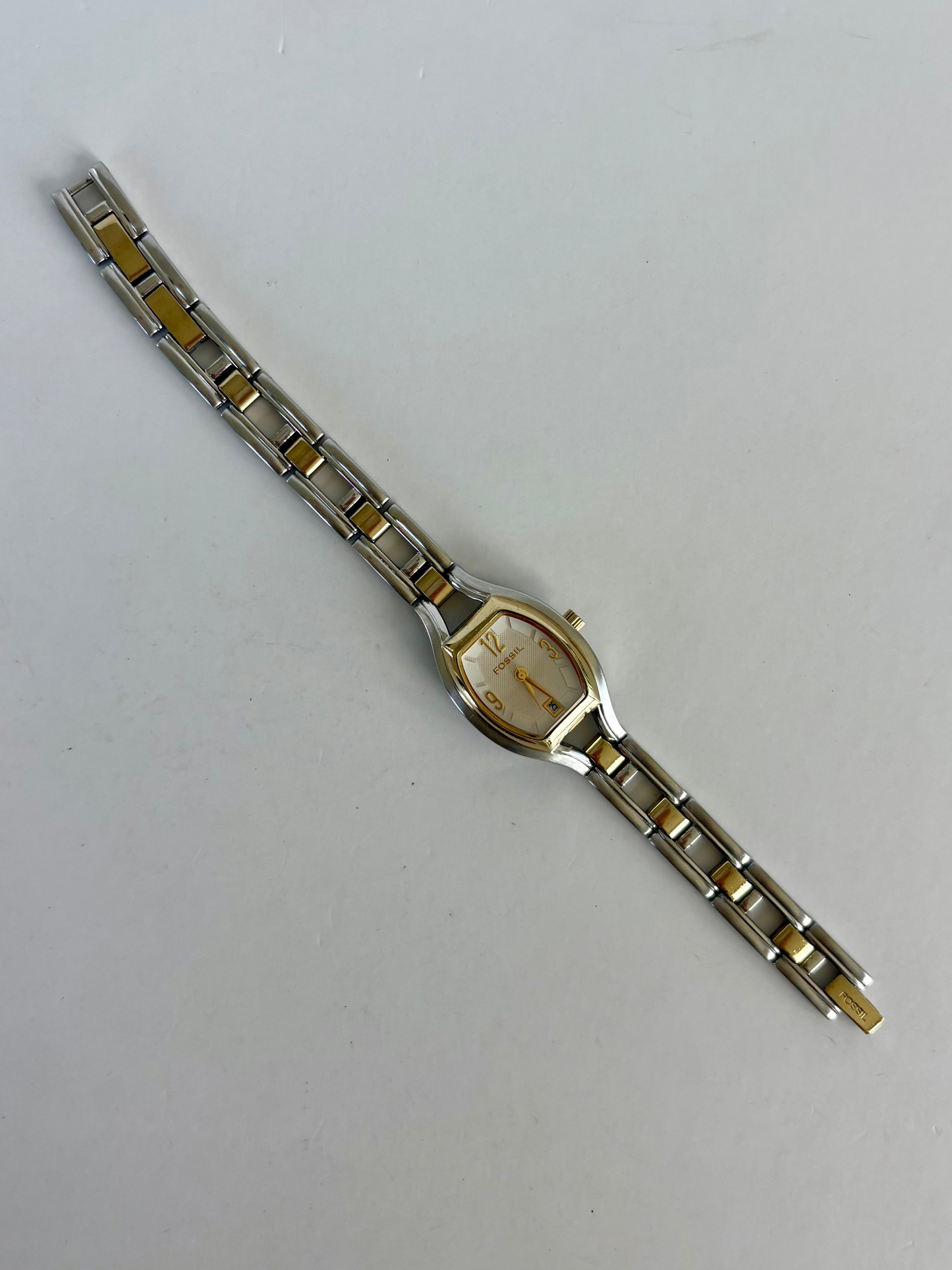 Rare Vintage Two Toned Gold & Silver Watch