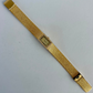Vintage Gold Brass Rectangle Small Face Watch
