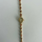 Vintage Gold Red Jewel Small Face Watch