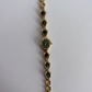 Vintage Pearl Drop  Green Gold Womens Watch Dainty Small Face