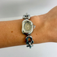 Vintage Y2K Silver Womens Watch Small Face
